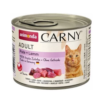 Animonda Carny Adult (pulyka,bárány) konzerv - Felnőtt macskák részére (200g)