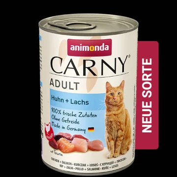 Animonda Carny Adult (csirke,lazac) konzerv - Felnőtt macskák részére (400g)
