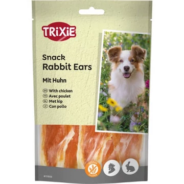 Trixie PREMIO Rabbit Ears - jutalomfalat (töltött nyúlfül) 80g