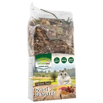 NatureLand Complete - Teljes értékű eleség törpehörcsögök részére (300g)