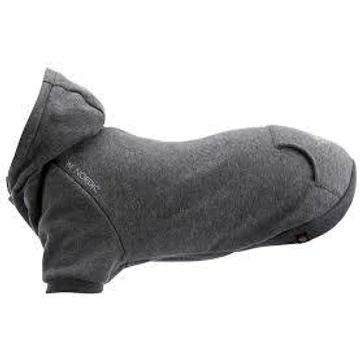KT25.Trixie BE NORDIC Hoodie Pullover - kapucnis pulóver (szürke) kutyák részére (M) 50cm