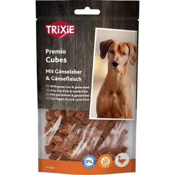Trixie PREMIO Goose Liver Cubes - jutalomfalat (libamáj) 100g