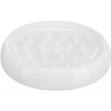 Trixie Ceramic Bowl - kerámia, evéslassító tál (fehér) macskák részére (0,25l /Ø18cm)