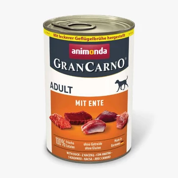 Animonda GranCarno Adult (kacsa) konzerv - Felnőtt kutyák részére (400g)