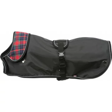 Trixie Hermy coat 2in1 - tacskó kabát (fekete,piros) tacskó jellegű kutyák részére (S) 38cm
