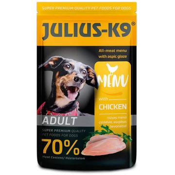 Julius-K9 Dog Adult Chicken - nedveseledel (csirke) felnőtt kutyák részére (125g)