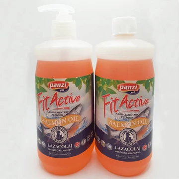 FitActive Salmon oil - kiegészítő eledel (lazacolaj) kutyák és macskák részére  (500ml)