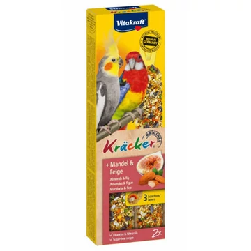 Vitakraft Kracker Dupla Rúd (mandula  füge) – kiegészítő eleség nagypapagáj részére (180g)
