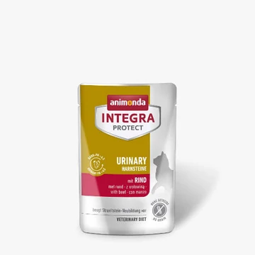 Animonda Integra Protect Adult Urinary Struvit mit Rind - alutasakos (marha) nedves eledel macskák részére (85g)