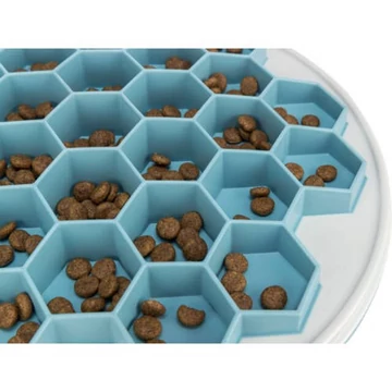 Trixie Slow Feed Feeding mat - tál (evés lassító) kutyák részére (Ø30cm), szürke/kék