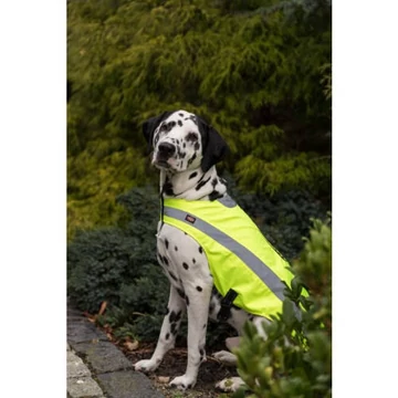 KT26.Trixie Safety Vest - Biztonsági mellény (neon sárga,fényvisszaverő) kutyák részére (L) 60cm