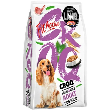 FitActive CROQ Premium LambRice Adult - száraztáp (bárány,rizs) felnőtt kutyák részére (3kg)