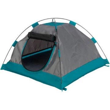 KT26.Trixie tent for dogs sátor (szürke/ petrolkék) kutyák részére (47x34x47cm)