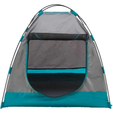 KT26.Trixie tent for dogs sátor (szürke/ petrolkék) kutyák részére (110x75x80cm)