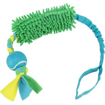 KT26.Trixie Bungee Rope for Tugging with Tennis Ball - játék (kötél teniszlabdával) kutyák részére (Ø85cm)