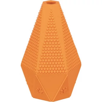 KT25.Trixie jumper toy - játék (natúr gumi, narancs) kutyák részére (10cm)