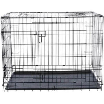 Trixie Home Kennel "XL" – szobakennel (horganyzott fém,fekete) kutyák részére (116x86x77cm)