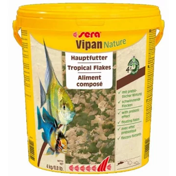 Sera Vipan Flakes XL - lemezes táplálék nagy halaknak (4kg)