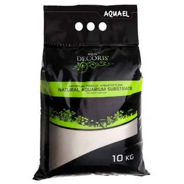 AquaEl 10kg Natural Aquvarium Substrate - Akváriumi dekorkavics (kvarchomok) 0,1-0,3mm (10kg)