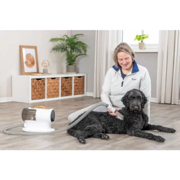 Trixie Clipper Set with fur vacuum - kisállat nyíró és porszívó egyben (2liter/600W)