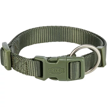 Trixie Premium nyakörv - olívazöld (XS-S) 22-35cm/10mm