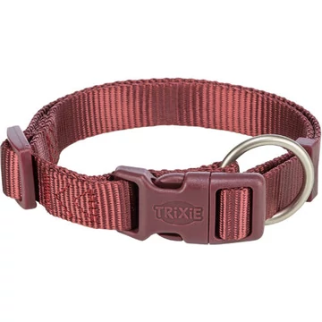 Trixie prémium - nyakörv - sangria málna - (M-L) 35-55cm/20mm
