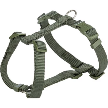 Trixie Premium H- hám - olívazöld (M-L) 52-75cm/20mm