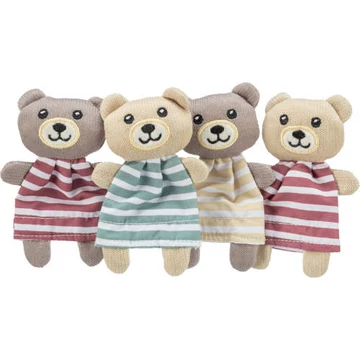 Trixie bear - játék (szövet-macskamenta) macskák részére (12cm) 4 féle