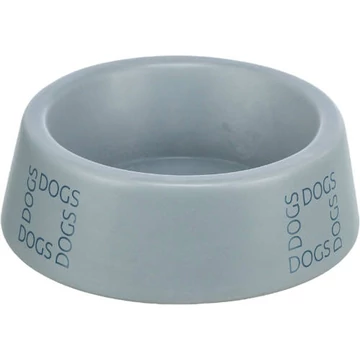 trixie 25224 kutyatál kerámia 0,4l 16cm, szürke/kék