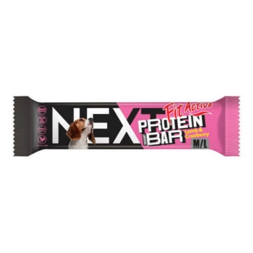 FitActiveNEXT Protein dessert Bar 55g LambCranberry (bárányvörösáfonya) - Jutalomfalat kutyák részére