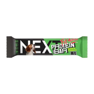 FitActiveNEXT Protein dessert Bar 55g RabbitCranberry (nyúlvörösáfonya) - Jutalomfalat kutyák részére