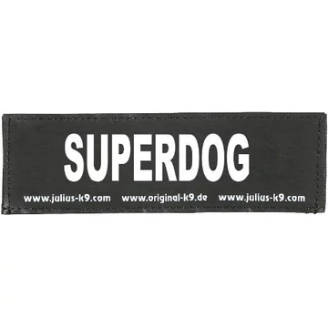 B:Julius K9-SUPERDOG felirat hámhoz kutyák részére