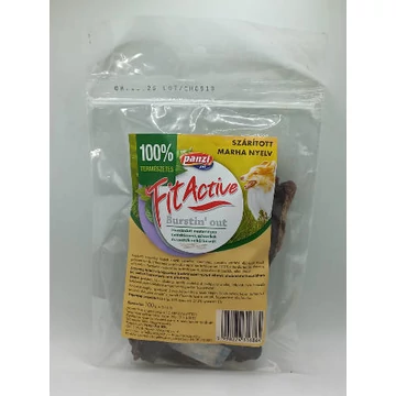 FitActive snack - jutalomfalat (szárított marhanyelv) kutyák részére (100g)