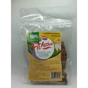 FitActive snack - jutalomfalat (szárított kacsaláb) CRT kutyák részére (10*100g)