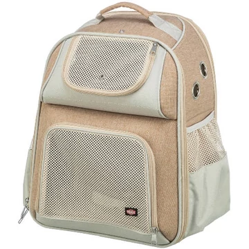 Trixie Willow Backpack - szállítótáska  kutyák részére, 38x25x45cm, bézs/barna