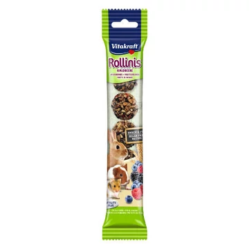 Vitakraft Rollinis (gyümölcs) golyók - kiegészítő eleség rágcsálók részére (49g)