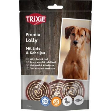 trixie 31570  Premio nyalóka, kacsatőkehal, kutyák részére, 11cm, 80g