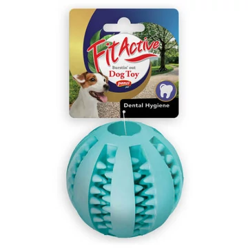 FitActive Denta Fun Ball - játék kutyák részére (fogtisztítós, mentolos labda, Ø7cm)
