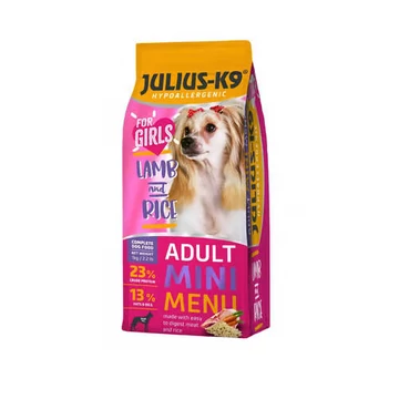 Julius K-9 MINI FOR GIRLS 1kg ADULT HYPOALLERGENIC LambRice