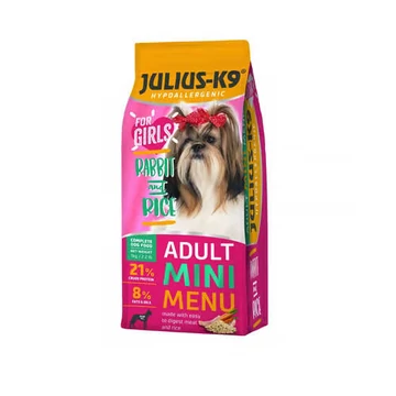 Julius K-9 MINI FOR GIRLS 1kg ADULT HYPOALLERGENIC RabbitRice