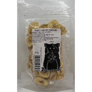 Trópus banán karika natúr 100g