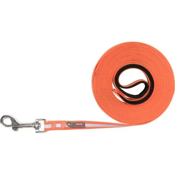 Trixie Easy Life Lead - nyomkövető póráz (narancssárga) kutyák részére (L-XL) 10m/17mm