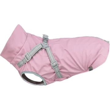 Trixie Pontis esőkabát,hámmal, S:33cm, pink
