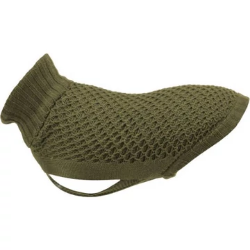 Trixie Norwood Pullover - pulóver (olívazöld) kutyák részére (XXS) 24cm
