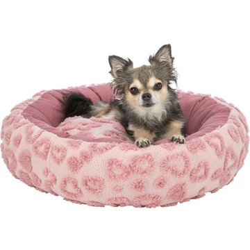 Trixie Bed Valentin, plush - Valentin ágy kerek,50cm, pink