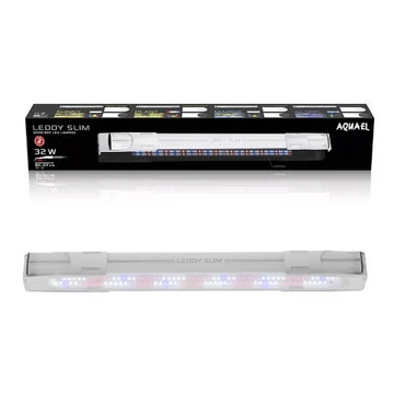 AquaEl Leddy Slim Plant White - LED akváriumvilágítás (fehér) nyitott akváriumokhoz (32W) 2.0