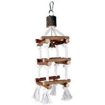 Trixie Tower with Rope - játék (mászótorony) díszmadarak részére (34cm)