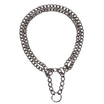 Trixie Stop-the-pull Chain - félfojtó lánc (kétsoros) 35cm/2mm