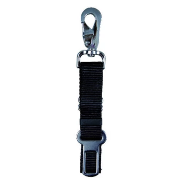 Trixie Safety Belt - Biztonsági övcsatba csatlakotatható rövid póráz - S-M - (45-70cm/25mm)