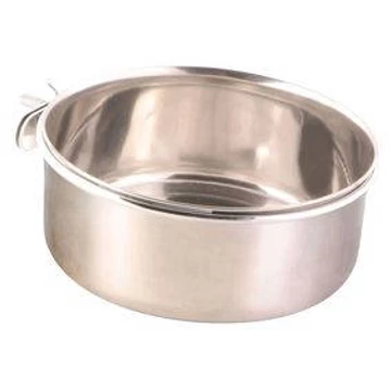 Trixie Bowl with Holder - tál (fém, csaarozható) kalitkákba (600ml/ø12cm)